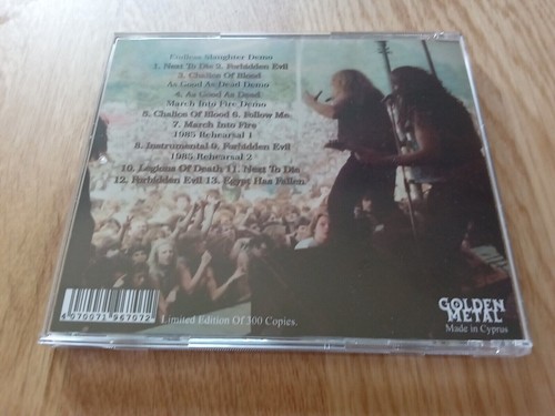 FORBIDDEN EVIL The Bloody Birth CD Ltd. 300 copies VIO-LENCE EXODUS MACHINE HEAD - Picture 2 of 5