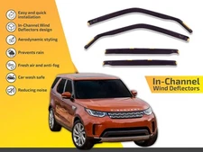 Wind Deflectors In Channel For Land Rover Discovery 5 2017-2024 4-Pcs Rain Guard