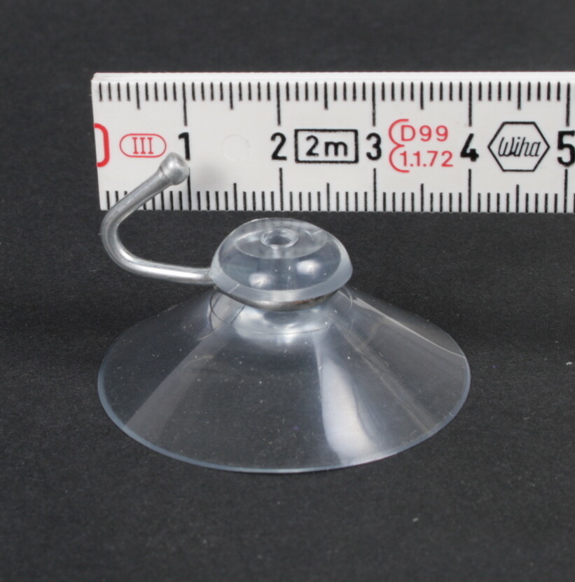 30 Stück Saugnäpfe Für Lichterketten - Transparent Mit Kabel-Schlitz