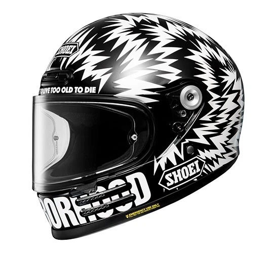 SHOEI Glamster Helmet NEIGHBORHOOD Death Spray Custom Size L