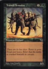 Trained Armodon - Tempest: #260, Magic: The Gathering Lp R112