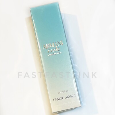 ARMANI CODE TURQUOISE BY GIORGIO ARMANI 75ml EAU FRAICHE WOMEN
