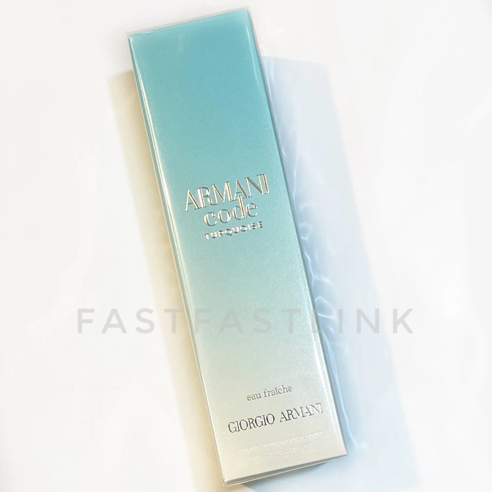 ARMANI CODE TURQUOISE BY GIORGIO ARMANI 75ml EAU FRAICHE WOMEN…MADE IN FRANCE - image 4 of 4