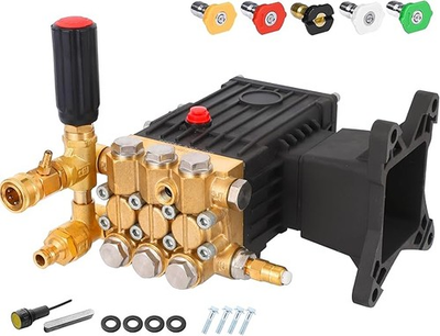 #ad #ad 4000 PSI 1quot; Pressure Power Washer Pump Water Pump 4.4 GPM 3 Plunger Pump Engines $169.99