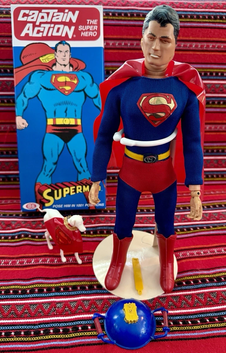 Ideal Captain Action Superman Comic Book Heroes Action Figures for