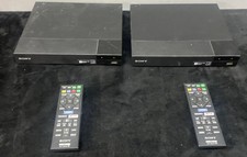 Sony BDP-S3700 Streaming Blu-Ray DVD Player Wifi NO POWER CORD WITH REMOTES (2)