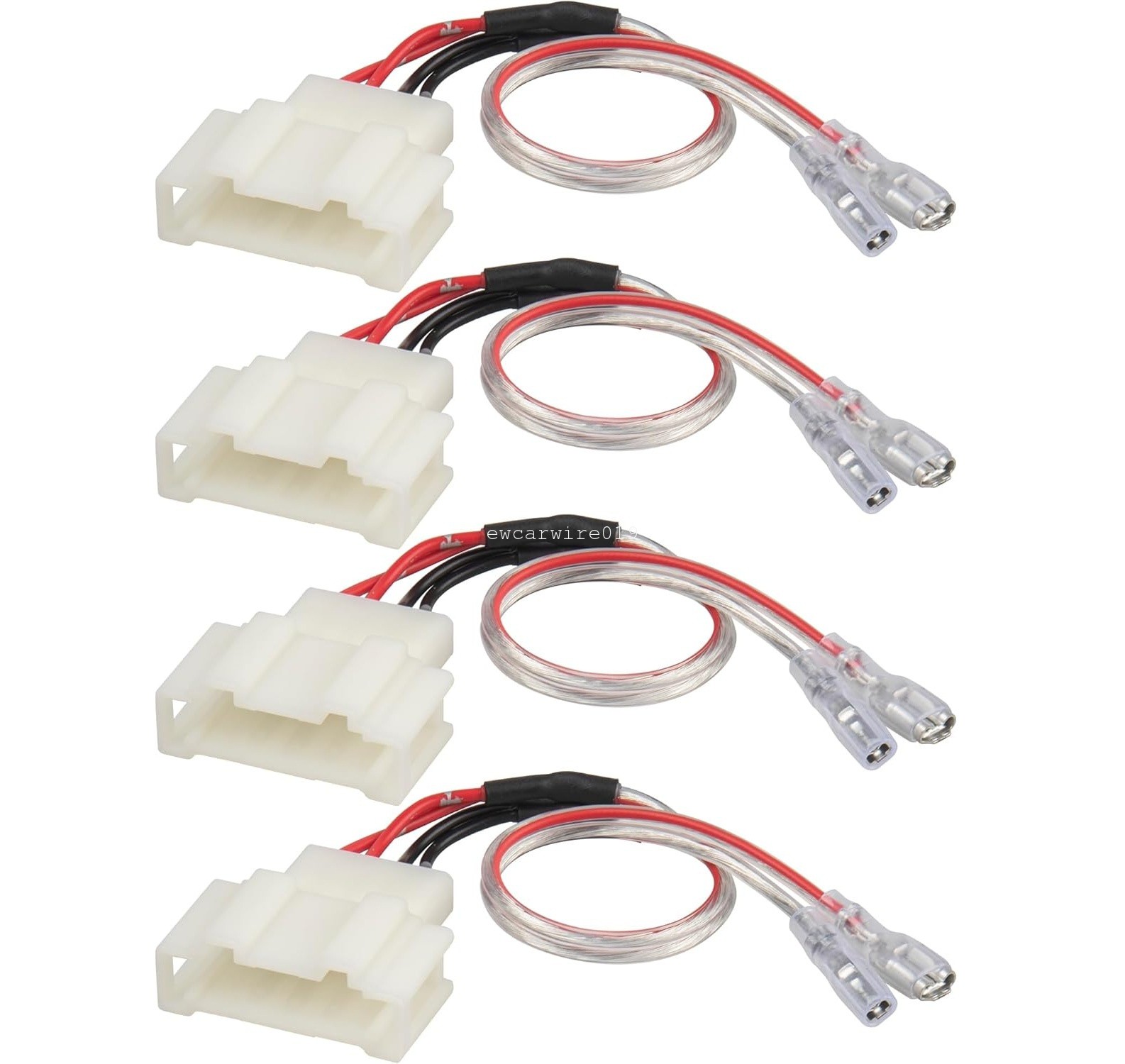 4× Car Front Rear Door Speaker Wiring Harness Adapter Plug For 1999-2019 VW Golf