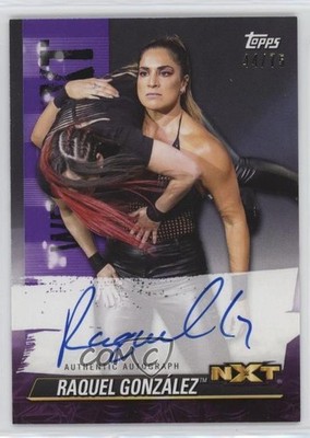 2021 Topps WWE NXT We Are Purple 44/75 Raquel Rodriguez González #A-RG Auto 1n3p