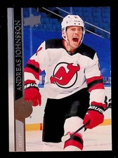 Andreas Johnsson 2020-21 Upper Deck #581 New Jersey Devils