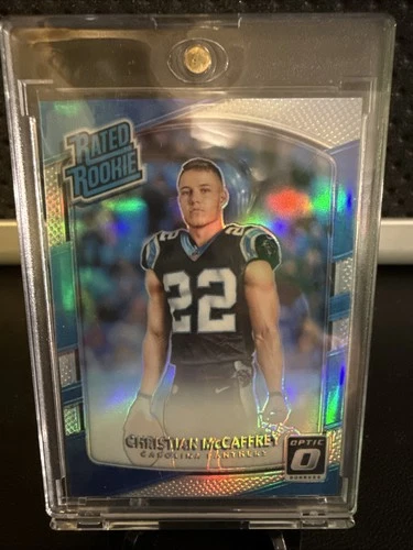 2017 Donruss Optic - Rated Rookie Christian McCaffrey #168 Holo Prizm (RC)