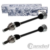 2X Vaico Antriebswelle Satz Hinten Links+Rechts Passend FüR BMW X5