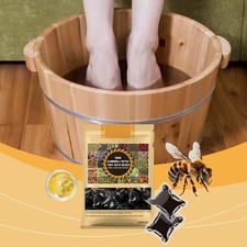 10x Natural Herbal Detox  Shaping Cleansing Foot Soak Body Slim Detox  UK V4C8