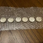 1964 Kennedy U.S. Half Dollars; 90% Silver Circulated (Lot of 6)
