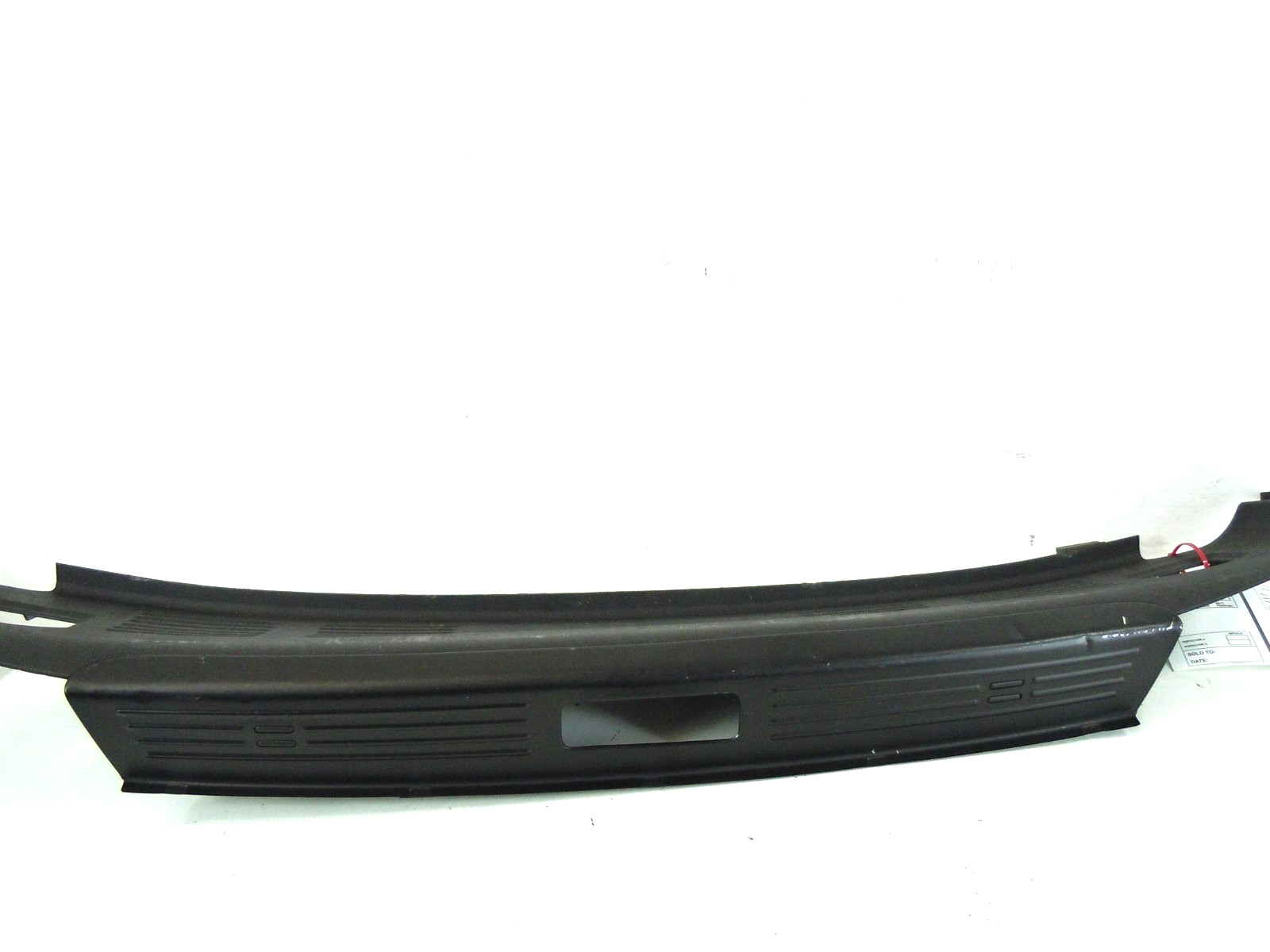 06 Bentley Continental Fling Spur Trunk Lower Bottom Scuff Plate Moulding OEM