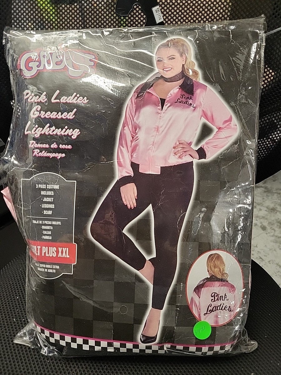 Greece Pink Ladies Grease Lightning Jacket Adult Plus #4471 #4482 | eBay
