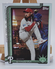 Matt Strahm NYC SKYLINE BIG APPLE ROOKIE FANATICS FEST 2025 Topps Phillies #672