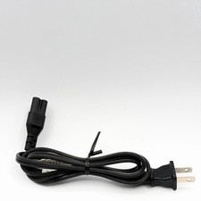 Lot x 50 Mixed Length AC 2-Prong Power Cord Cables TV  Printer  Desktops  Chagers