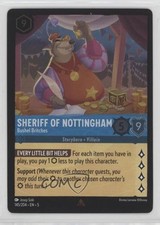2024 Lorcana - Shimmering Skies 5 Foil Sheriff of Nottingham Bushel Britches