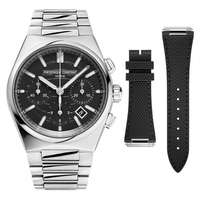 Frederique Constant Chronograph Herren Armbanduhr FC-391B4NH6B -