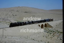 Hejaz Railway 51 Jung 2-8-2 Steam Locomotive Jiza Jordan 1998 35mm Slide