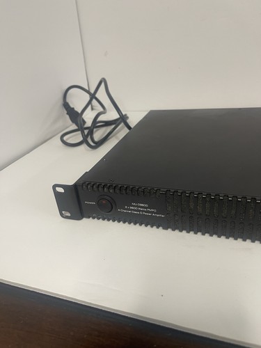 MUSYSIC Professional 4-Channel 2x9600 Watts D-Class 1U Power Amplifier MU-D9600 - Picture 2 of 3