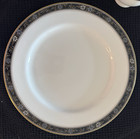 5 Piece Place Setting Oscar De La Renta AF020 Aviance Black Bone China Narumi — photo 2