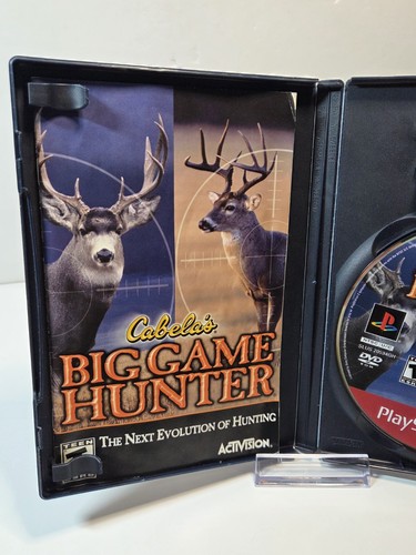 Cabela's Big Game Hunter Greatest Hits PlayStation 2 CIB - Picture 5 of 6