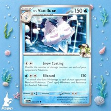N's Vanilluxe 51/217 Eroi Ascesi Pokemon TCG Card Acqua Singola Trading Card
