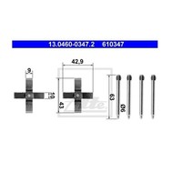 ATE ZubehöR-Satz FüR BremsbeläGe Hinten Opel Calibra Senator Vectra Saab 9-3 9-5