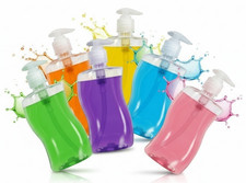 6x HAND WASH DISPENSER EMPTY PUMP BOTTLE PLASTIC SOAP REFILL LOTION GEL 500ml