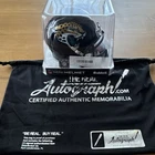 Travis Etienne Signed Jacksonville Jaguars Football Mini Helmet - JSA