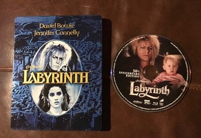 Jim Henson's Labyrinth Blu-Ray Limited Edition Steelbook Exclusive David Bowie