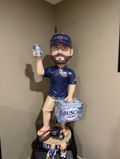 Coach JON GRUDEN Life Size 4ft Bobble Head Custom To Chicago Bears Busch Light
