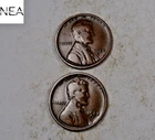 1920-D+1923-S Lincoln Wheat Cent Set/Lot ~ Fine/VF ~ 2 Coins ~ ZWL46
