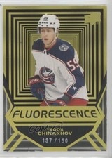 2021-22 Upper Deck Series 2 Fluorescence Gold 137/150 Yegor Chinakhov #FL-9 15ok