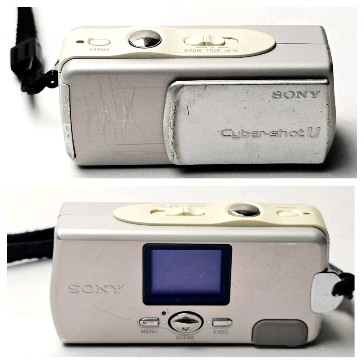 Sony Cyber-shot DSC-U10 1.3MP Digital Camera - Silver for sale