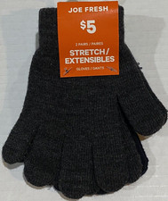 Gloves Children's Dark Grey Navy Blue 2 pairs Winter Gloves Children's NEW