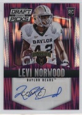 2015 Prizm Collegiate Draft Picks Purple Flash 74/99 Levi Norwood #212 Auto 0a7
