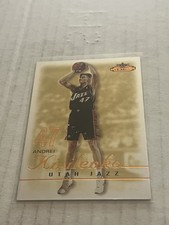 2003-04 Fleer Mystique Gold #12 Andrei Kirilenko /150 Utah Jazz Russia