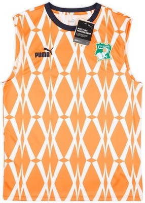 Offizielles Puma Ivory Coast Herren FtblCulture Singlet Tank Top - UVP £40,00