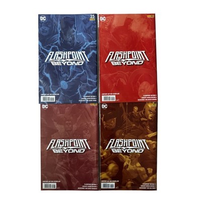 Flashpoint Beyond # 1-4 Variant Cover-Edition A (Marvel/Panini) *TOP*