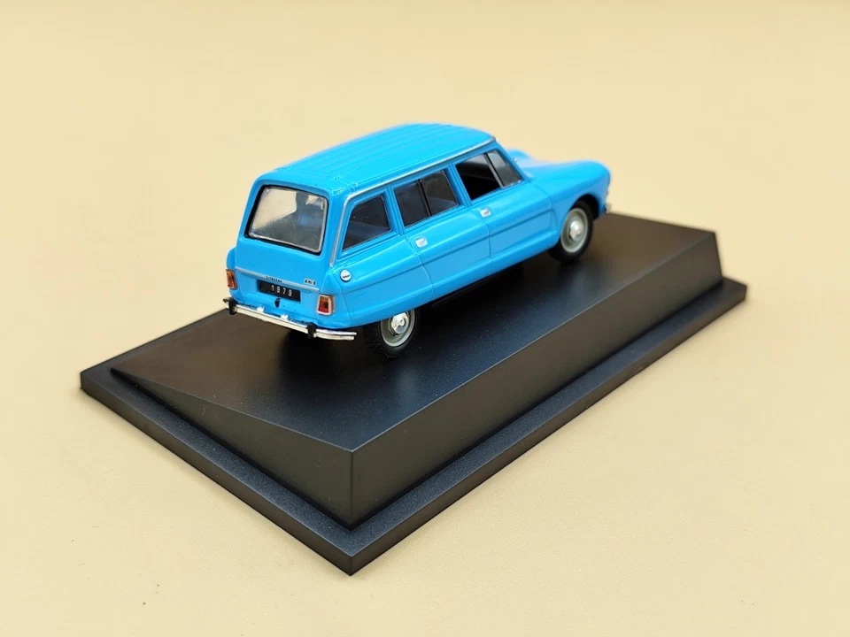 1/43 Citroën Ami 8 Break Bleu 1979 UH Universal Hobbies - Photo 2/3