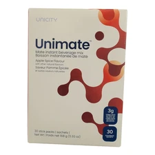 Unicity Unimate Apple Spice (30 Packets) Exp: 8/2026