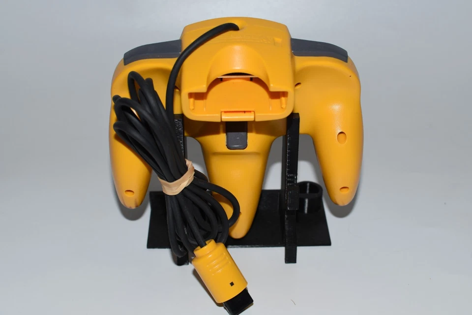 Nintendo Power - N64 Donkey Kong DK64 Banana Controller 8-9/10 Con Soporte Foto 2 de 4