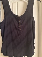 Free People Black Tank Top