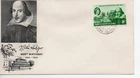 British Commonwealth - Omnibus 1964 - First Day Cover Shakespeare Turks & Caicos