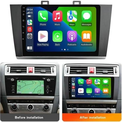 For 2015-2018 Subaru Legacy Outback 64G Carplay Android w/Apple Car Stereo Radio