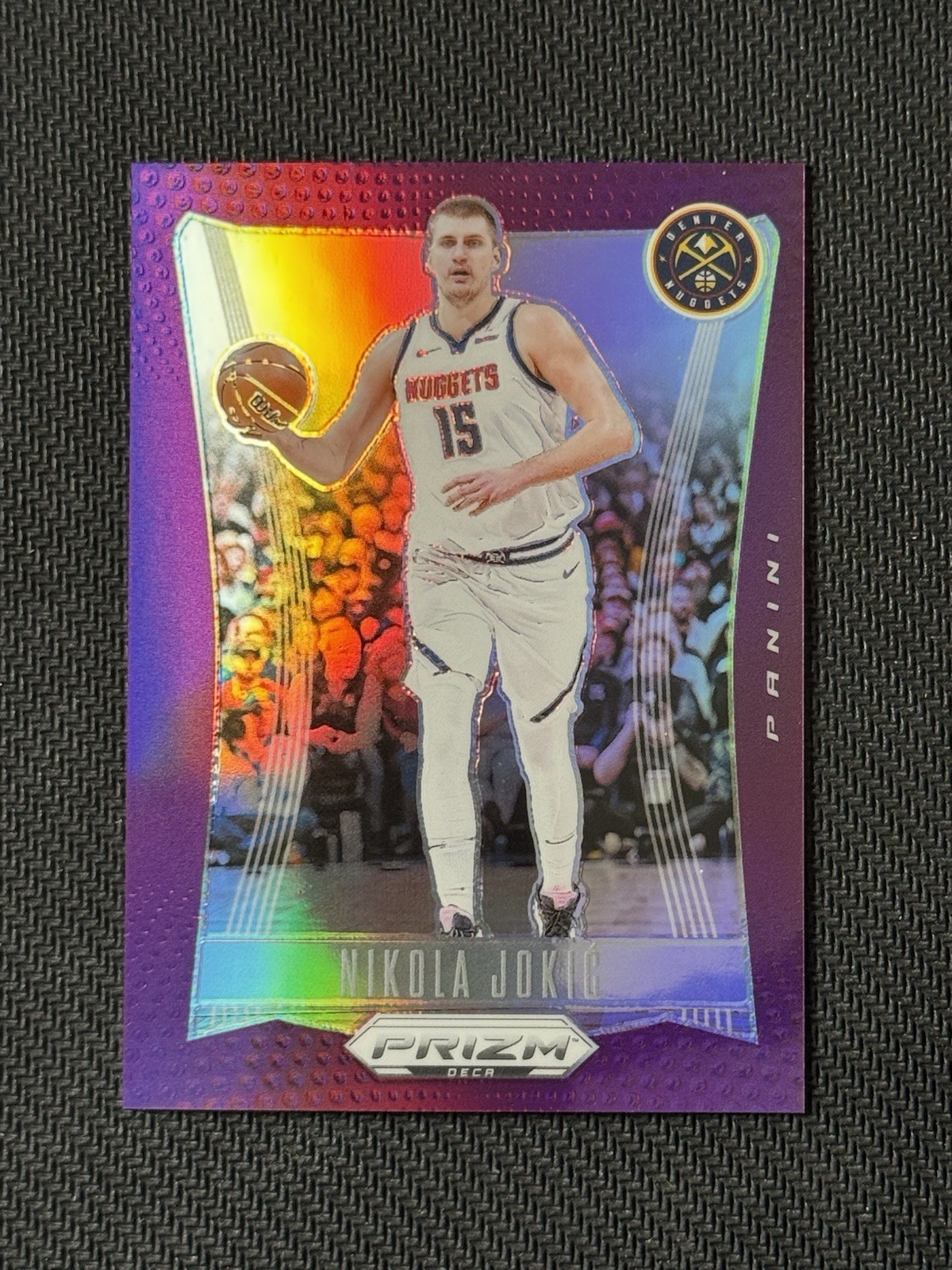 2023-24 Panini Prizm Deca Purple Prizm /99 Nikola Jokic #35