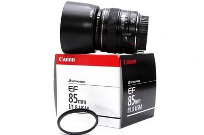 Canon EF 85mm f/1.8 USM lichtstarkes Portrait Objektiv für Canon EOS Kameras