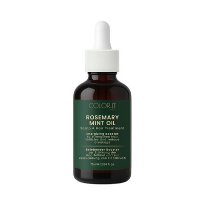 COLOR.IT Rosemary Mint Haaröl, 75ml - Natürlich & Vegan - Kräftigt Haarwachstum